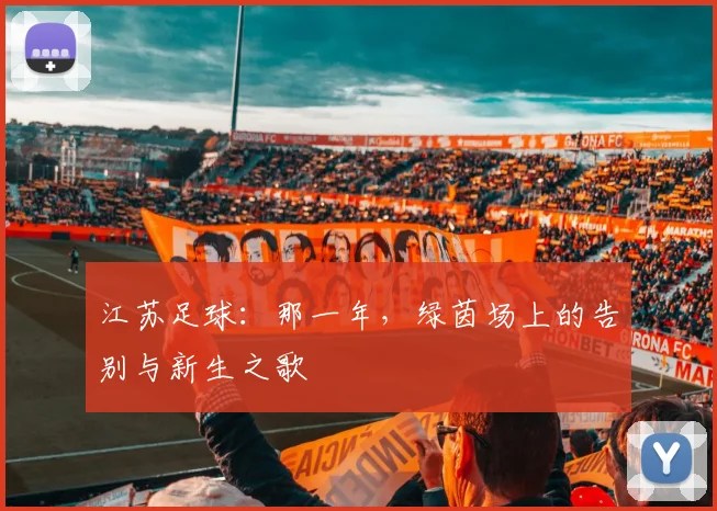江苏足球:那一年,绿茵场上的告别与新生之歌